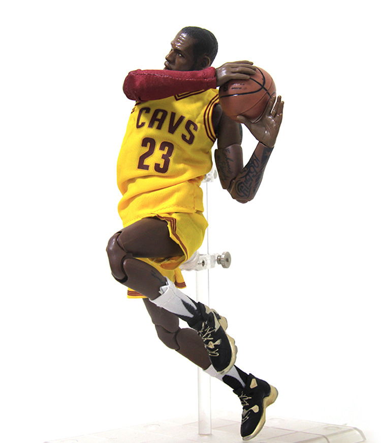 nba篮球明星詹姆斯james玩偶手办 1:9兵人可动模型摆件纪念品礼物