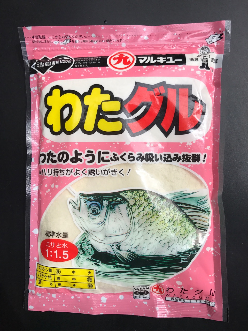 日本丸九鱼饵 1245丸九粉鲫鱼饵250克1245鲫鱼饵