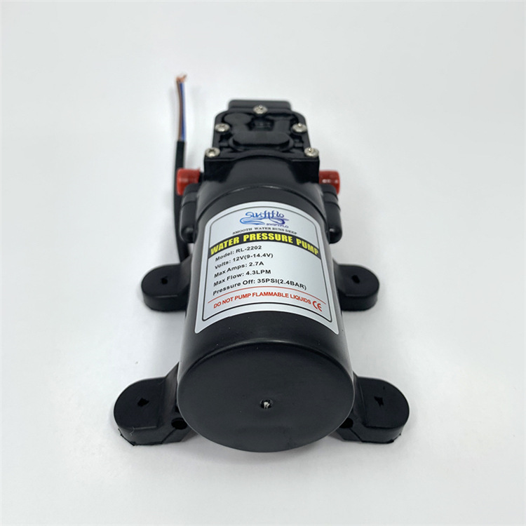 微型隔膜泵 喷雾器泵 自吸压力迷你水泵12v24v高压水泵 户外水泵