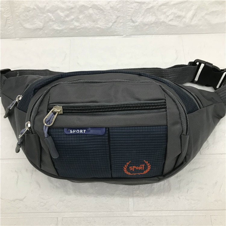 休闲男女士腰包跑江湖地摊包尼龙布腰包售票员专用包