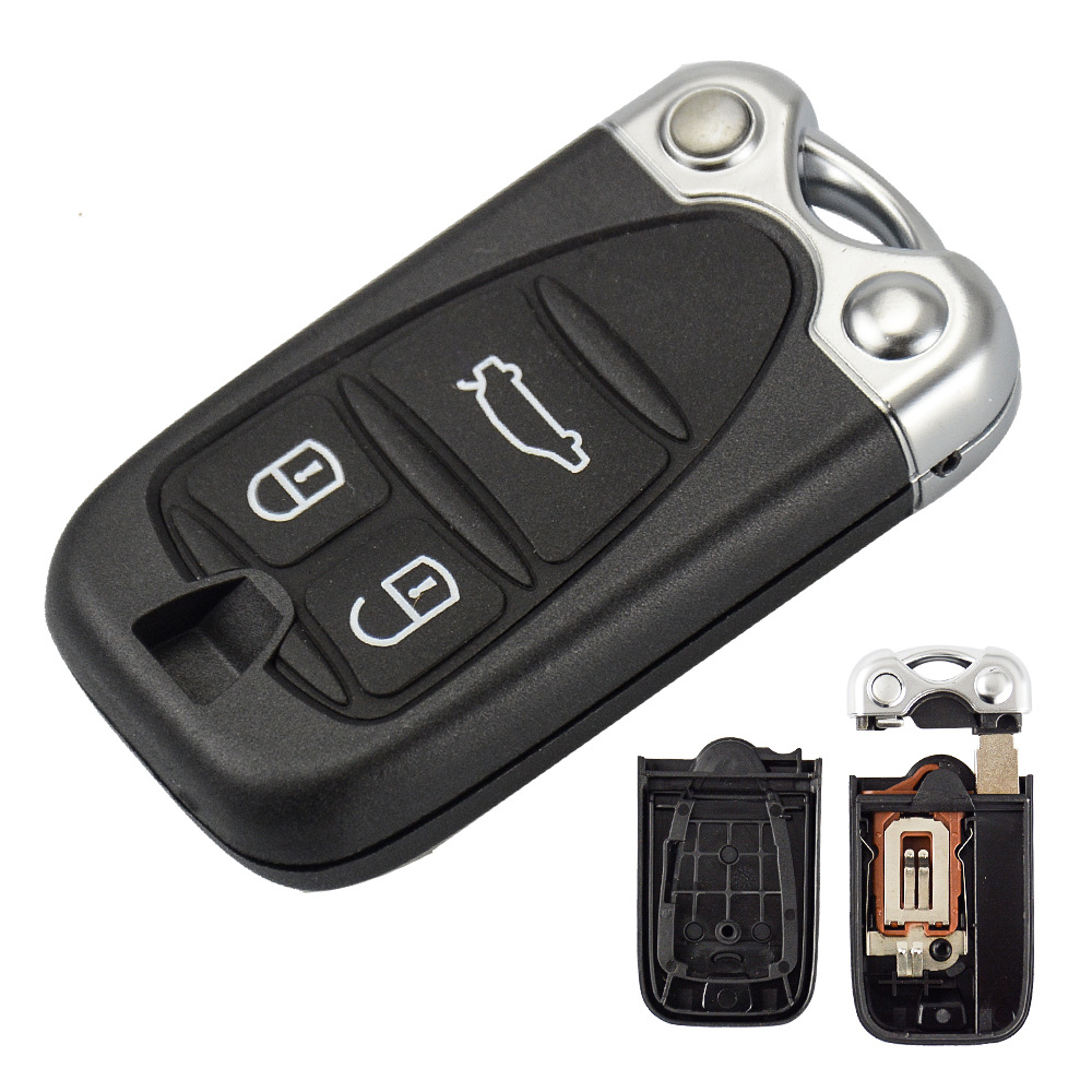 新款汽车钥匙适用于阿尔法罗密欧3键汽车智能卡钥匙 高品质 无标