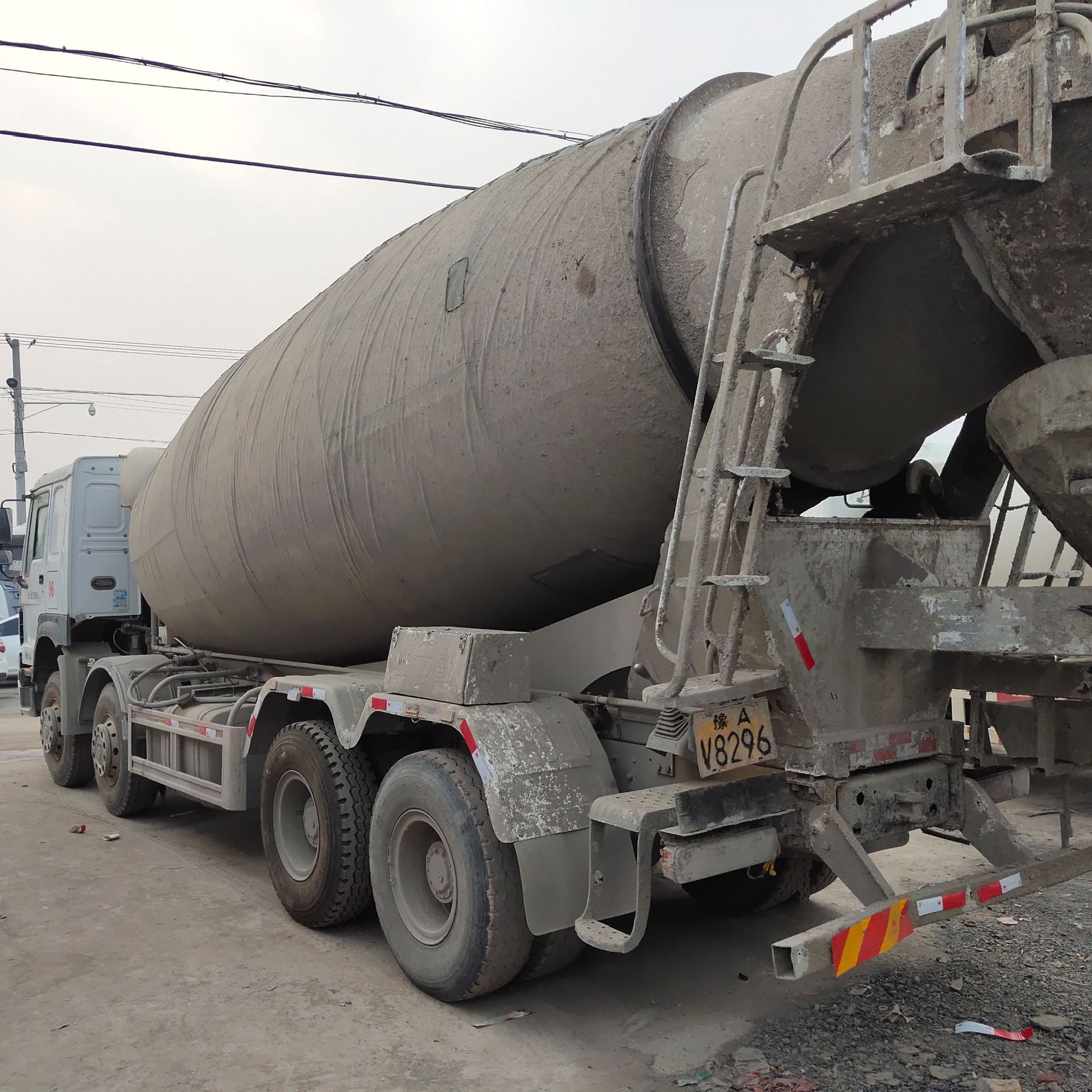 二手14年豪沃20方混凝土搅拌车 混凝土搅拌运输罐 混凝土商混罐车