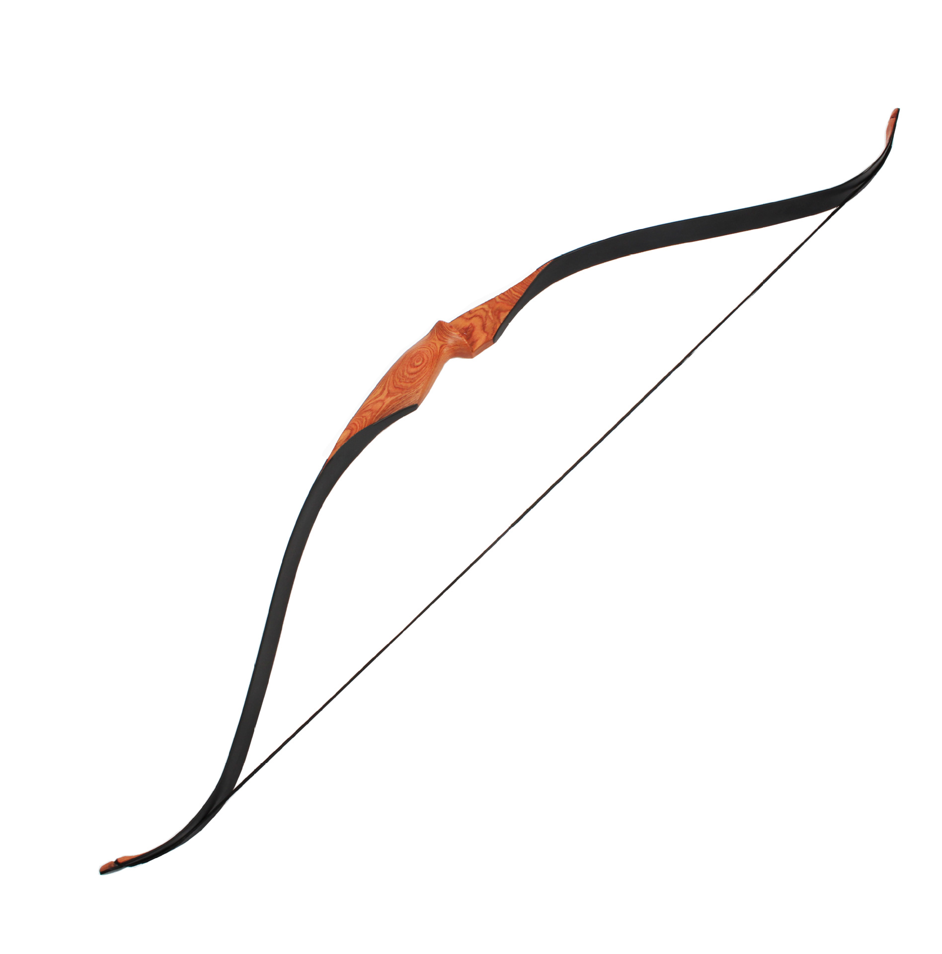 新款一体传统反曲美猎弓丘比特儿童弓射箭器材学校竞技训练比赛用