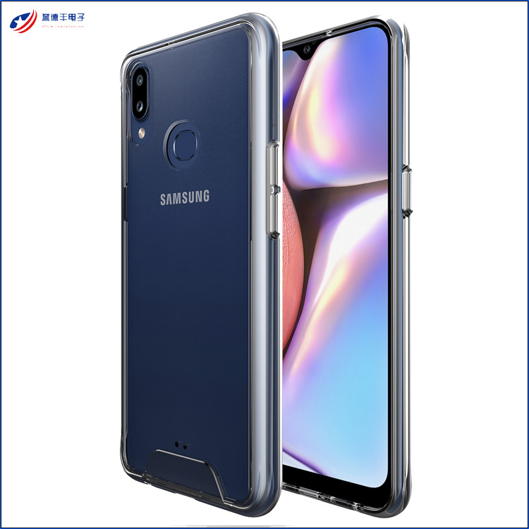 跨境适用三星a10s/e透明手机壳tpu全包护盾a20e二合一防摔保护套