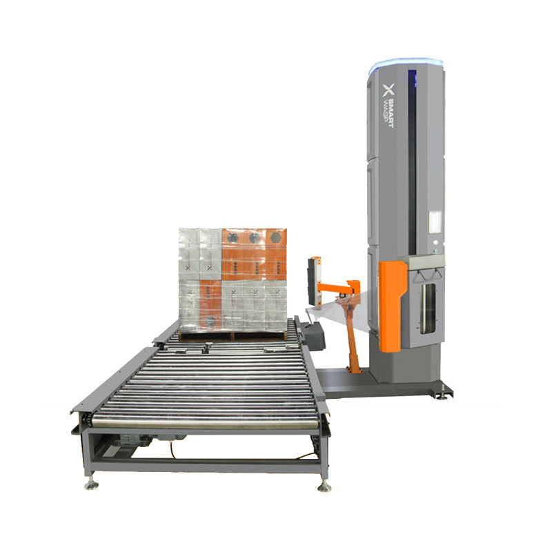 小黄蜂在线式缠绕机 自动智能化缠绕机 托盘在线缠绕机定制