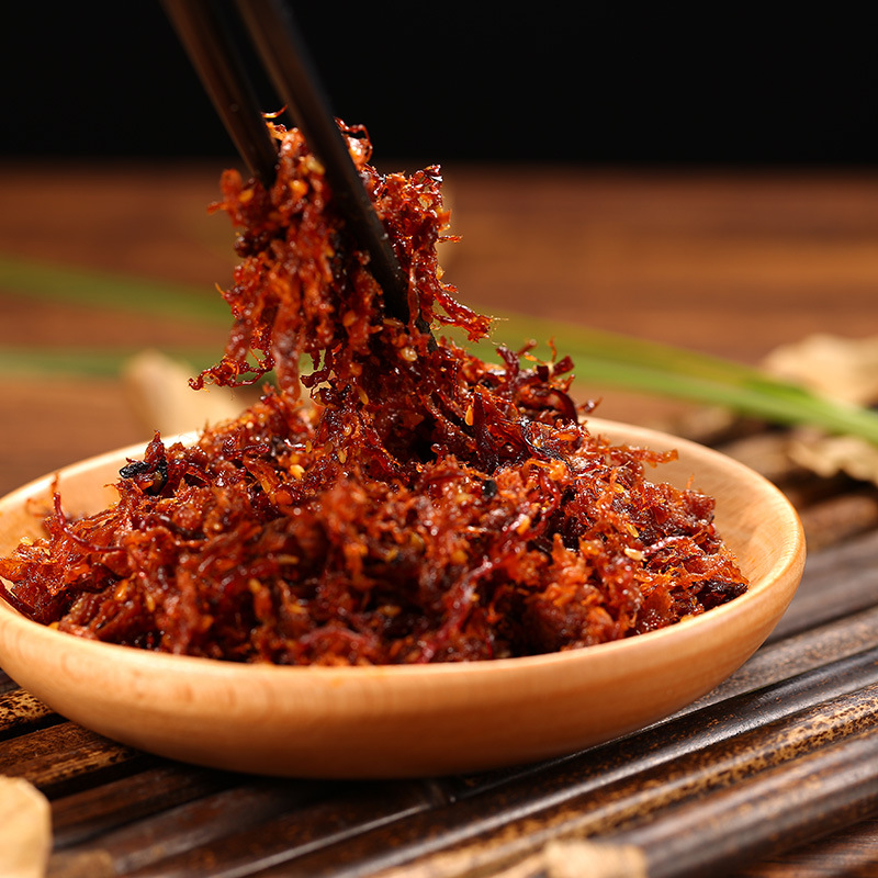 四川特产牛肉丝麻辣五香牛肉休闲零食风味小吃批发牛肉干门店热卖