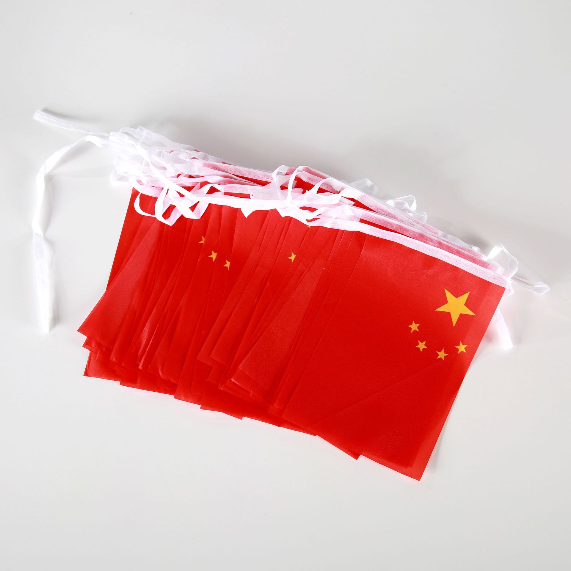 8号 14*21 50面 小号 中国国旗串旗 节日庆典 挂旗 吊旗