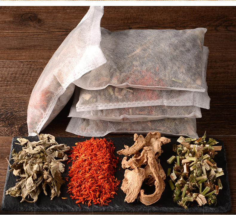 足浴包 批发定制家用熏蒸包老姜红花艾草艾叶包30小包 大袋泡脚包