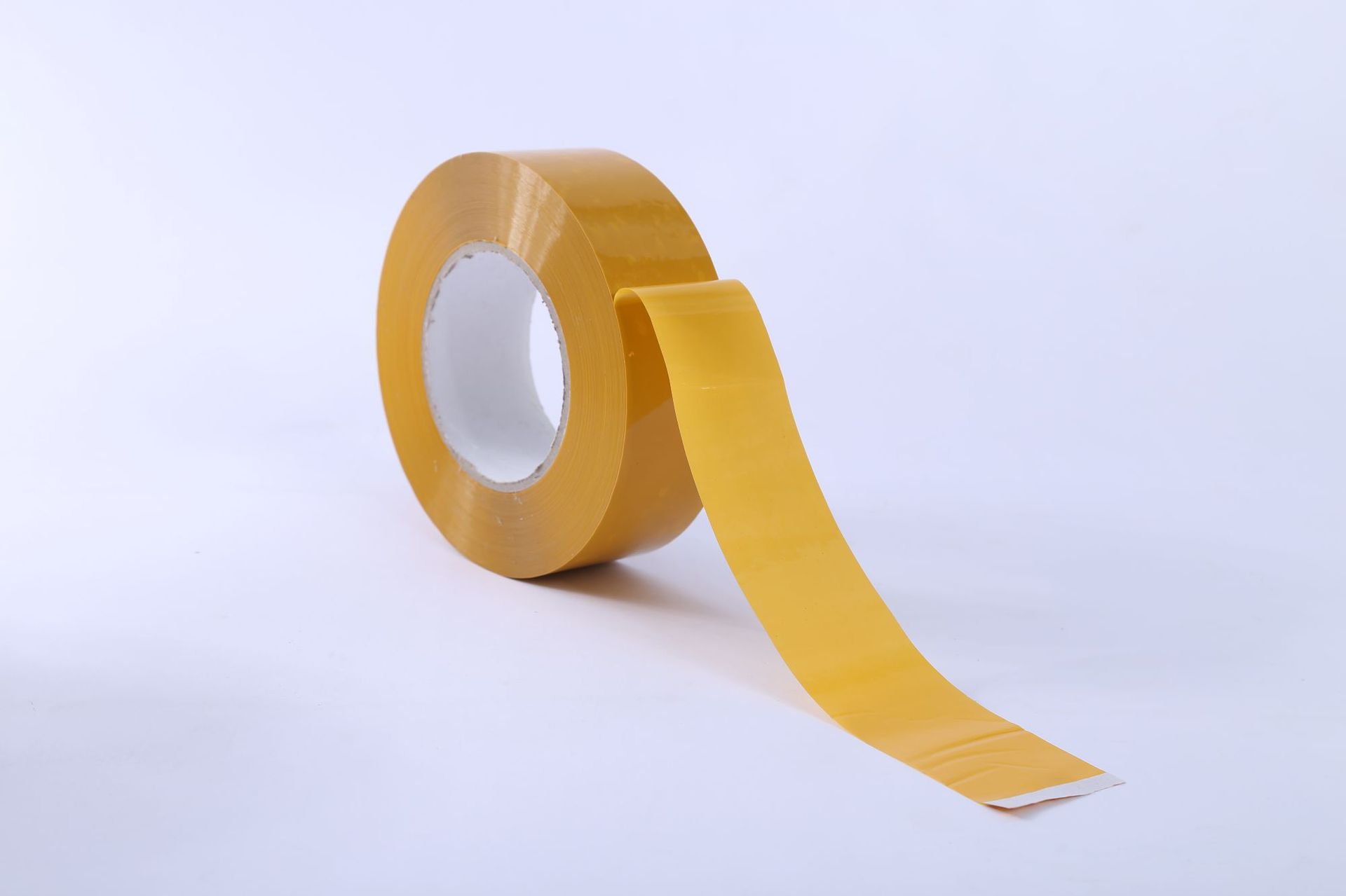 5cm宽米黄色封箱胶带定做 封口胶纸封箱带批发