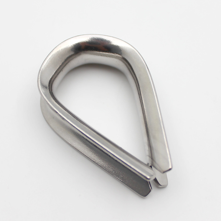 华昂金属不锈钢304 316欧式套环 三角套环鸡心环