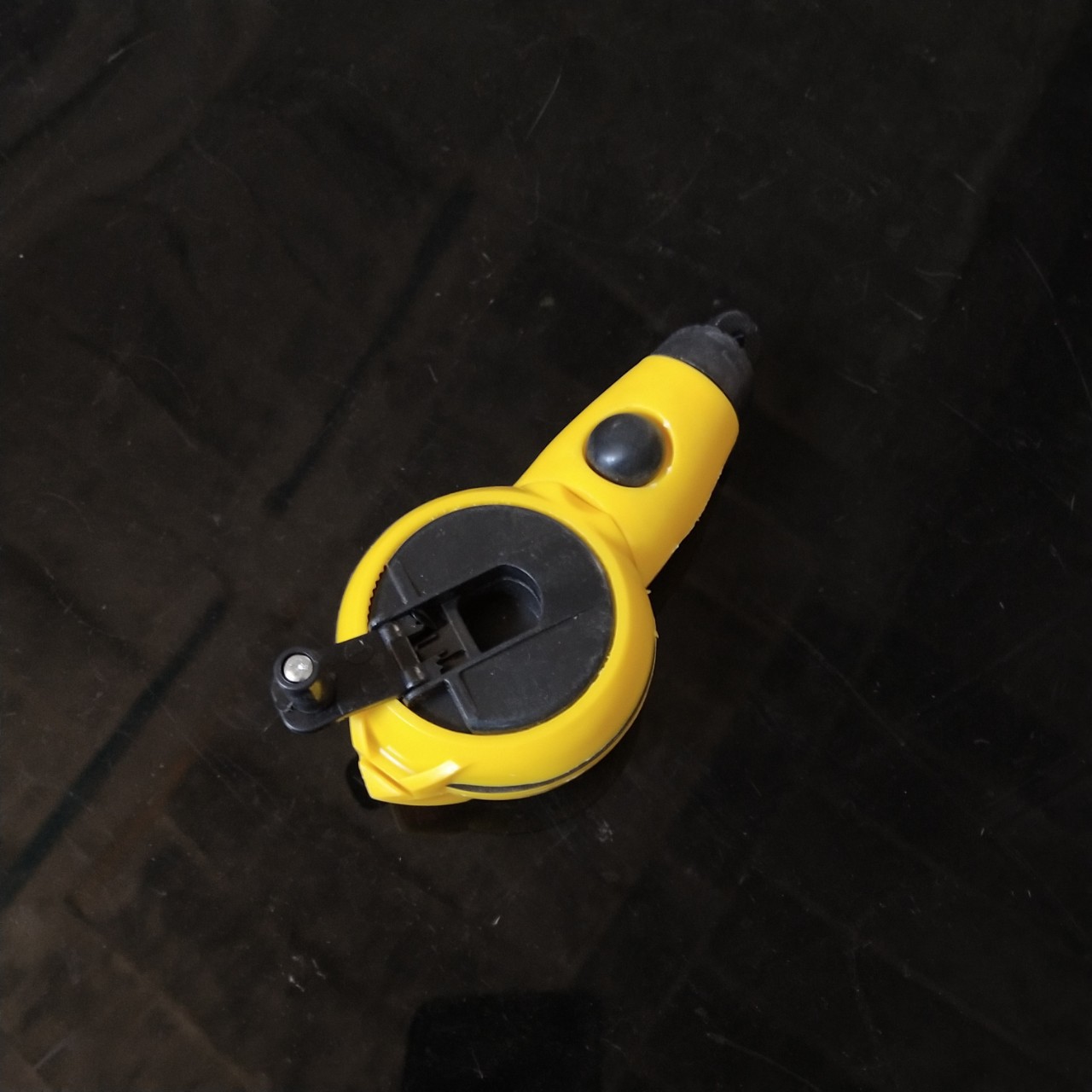 全国批发销售塑料迷你墨斗黄墨斗手摇墨斗