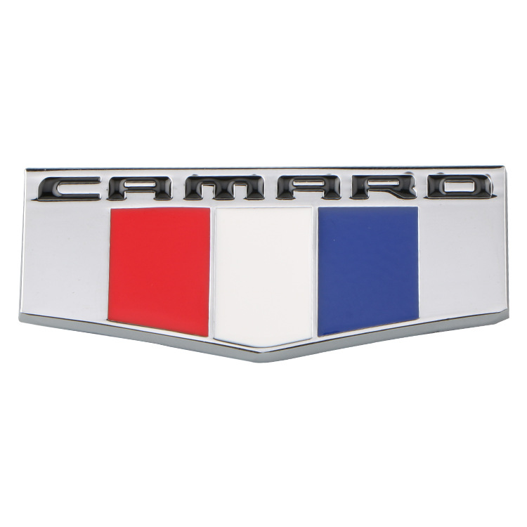 适用于雪佛兰camaro大黄蜂科迈罗侧标叶子板英文车标改装后尾车贴