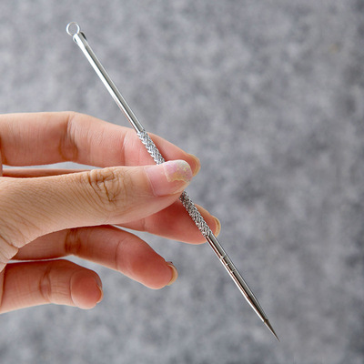 美容化妆用品_挤痘痘工具粉刺针黑头针祛痘针美容化妆痘神器暗疮针粉 