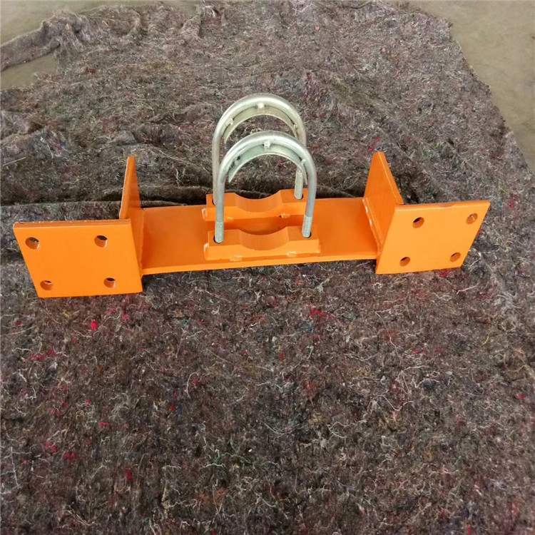 厂家批发零售混凝土输送地泵dn76泵管支架 混凝土泵管方形支架