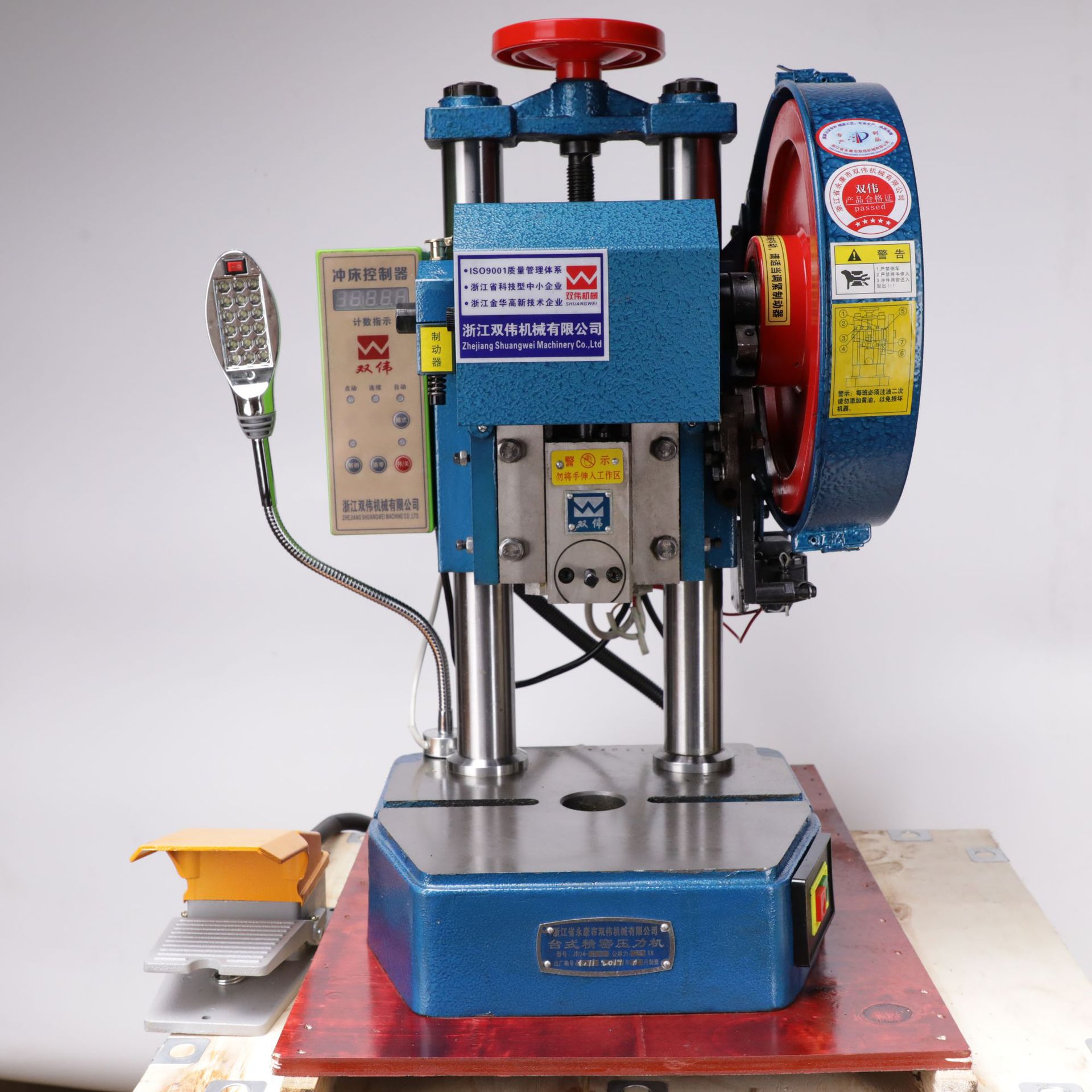 5t 台式压力机桌上冲压机 可计数 小型电动冲床