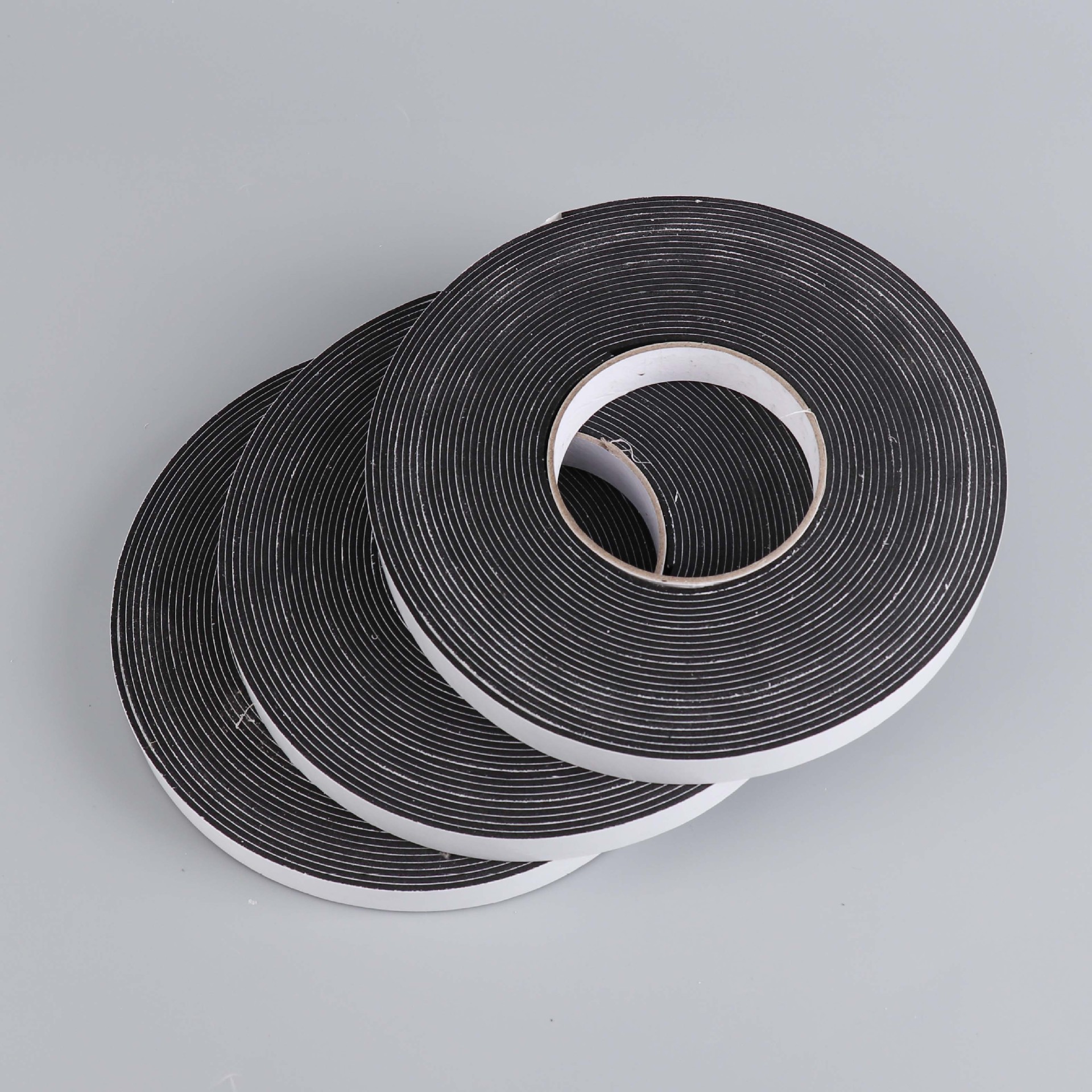 eva泡棉胶带 泡棉单面胶 黑色海绵胶垫防震撞1mm厚10mm*10m现货