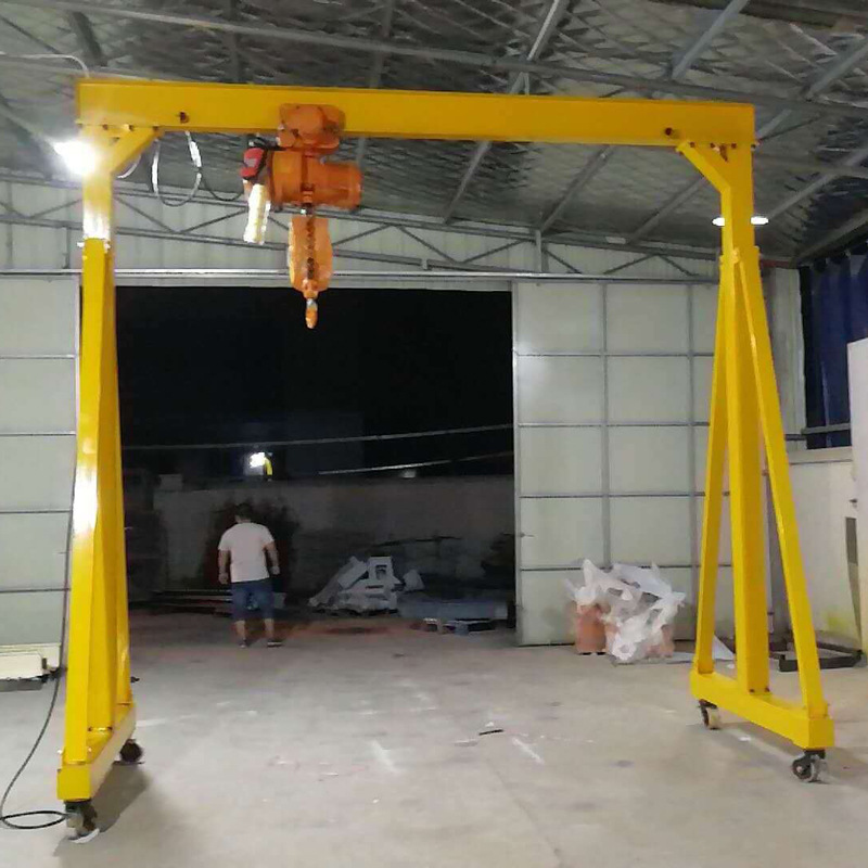 小龙门架小龙门吊起重机kbk轻型龙门架移动门架起重机