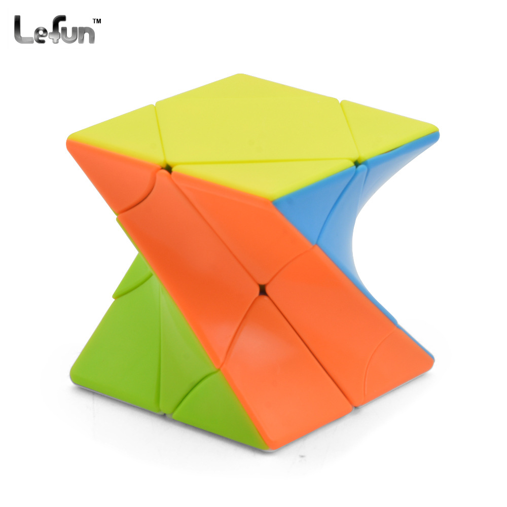 [乐方扭曲斜转异形魔方]泛新扭曲三阶创意变形烧脑玩具益智魔方