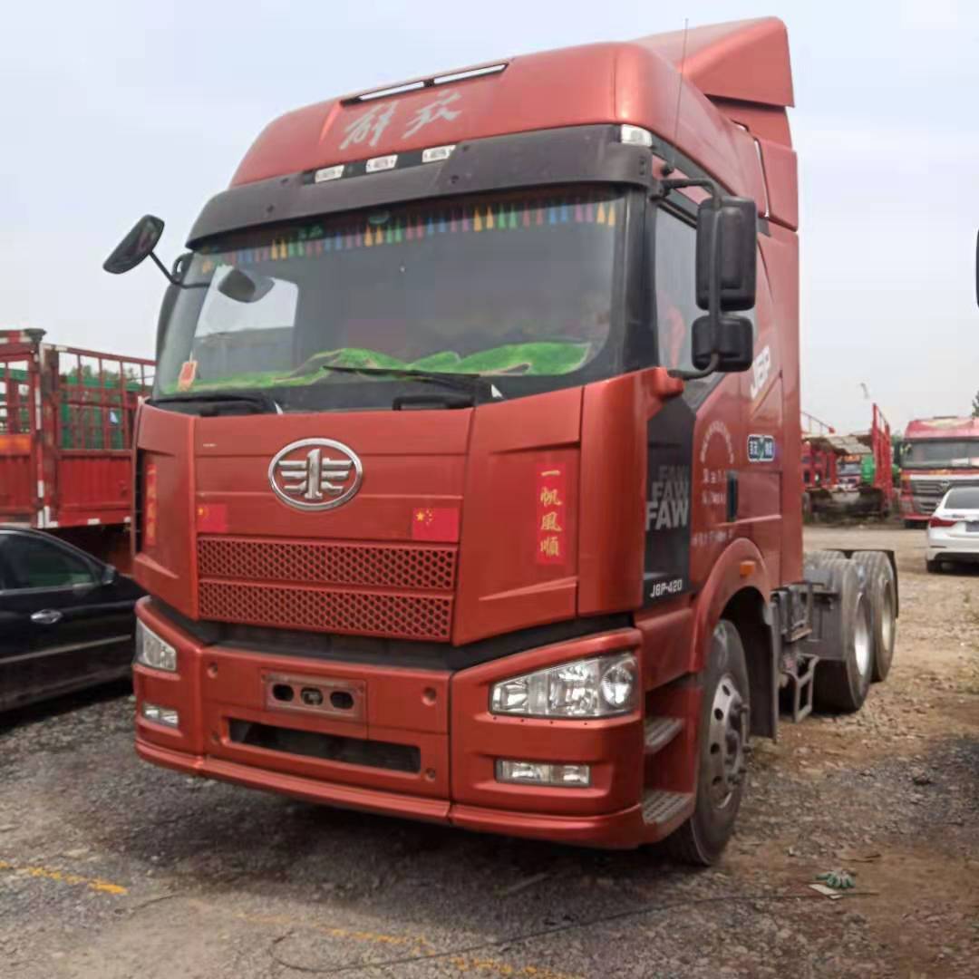 二手牵引车头解放j6前二后八二手欧曼 陕汽 东风等各品牌牵引车