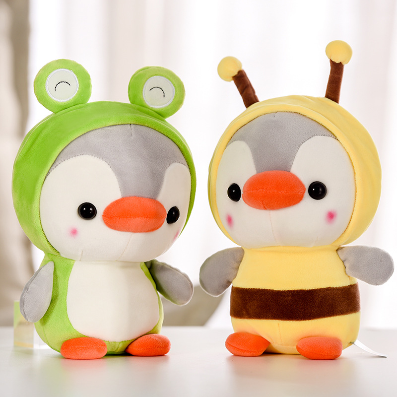 Cute Shapeshift Penguin Doll Dinosaur Plush Toy Prize Claw Doll Doll Children's Gift Ragdoll Unicorn