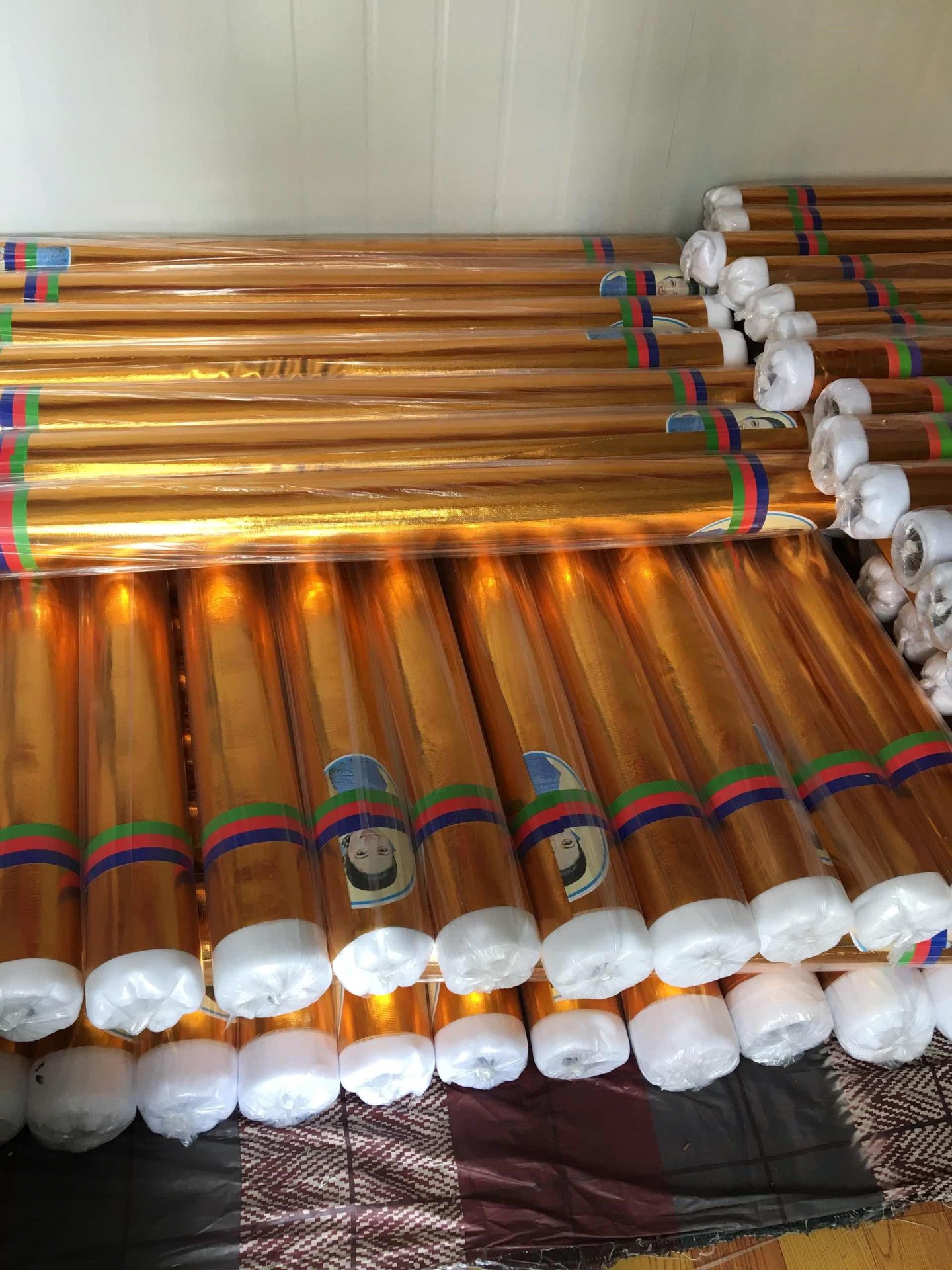 包树布传统包装纸柱子装饰布金箔树烫金布烫金纸纸墙壁布节日装饰