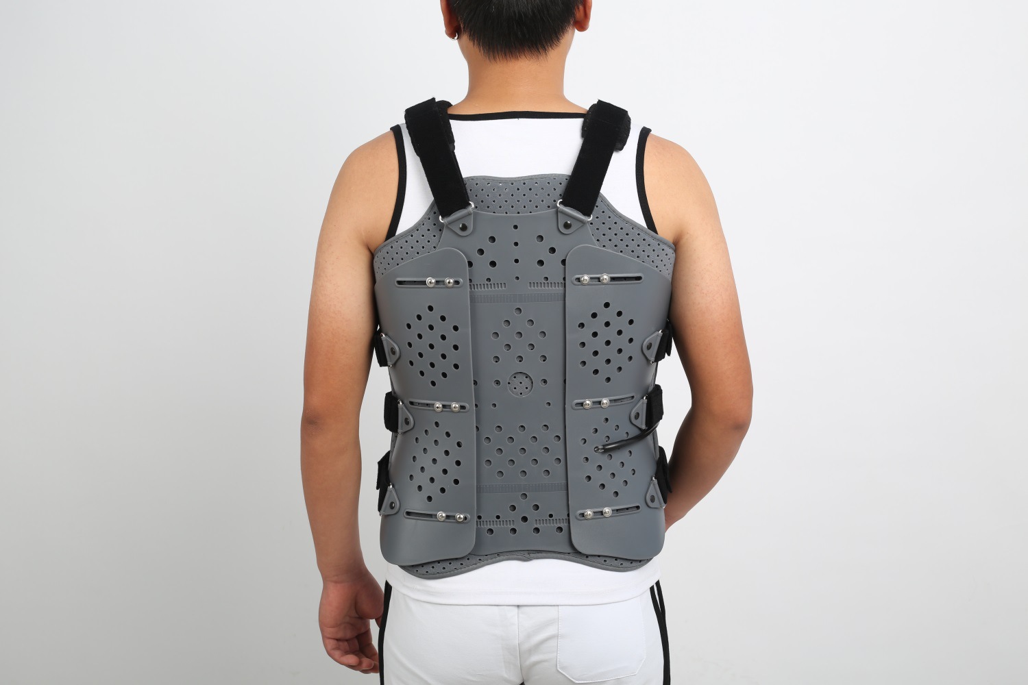 tj404-2胸腰固定器i型胸腰椎固定支具贴牌胸腰椎支具充气型厂家