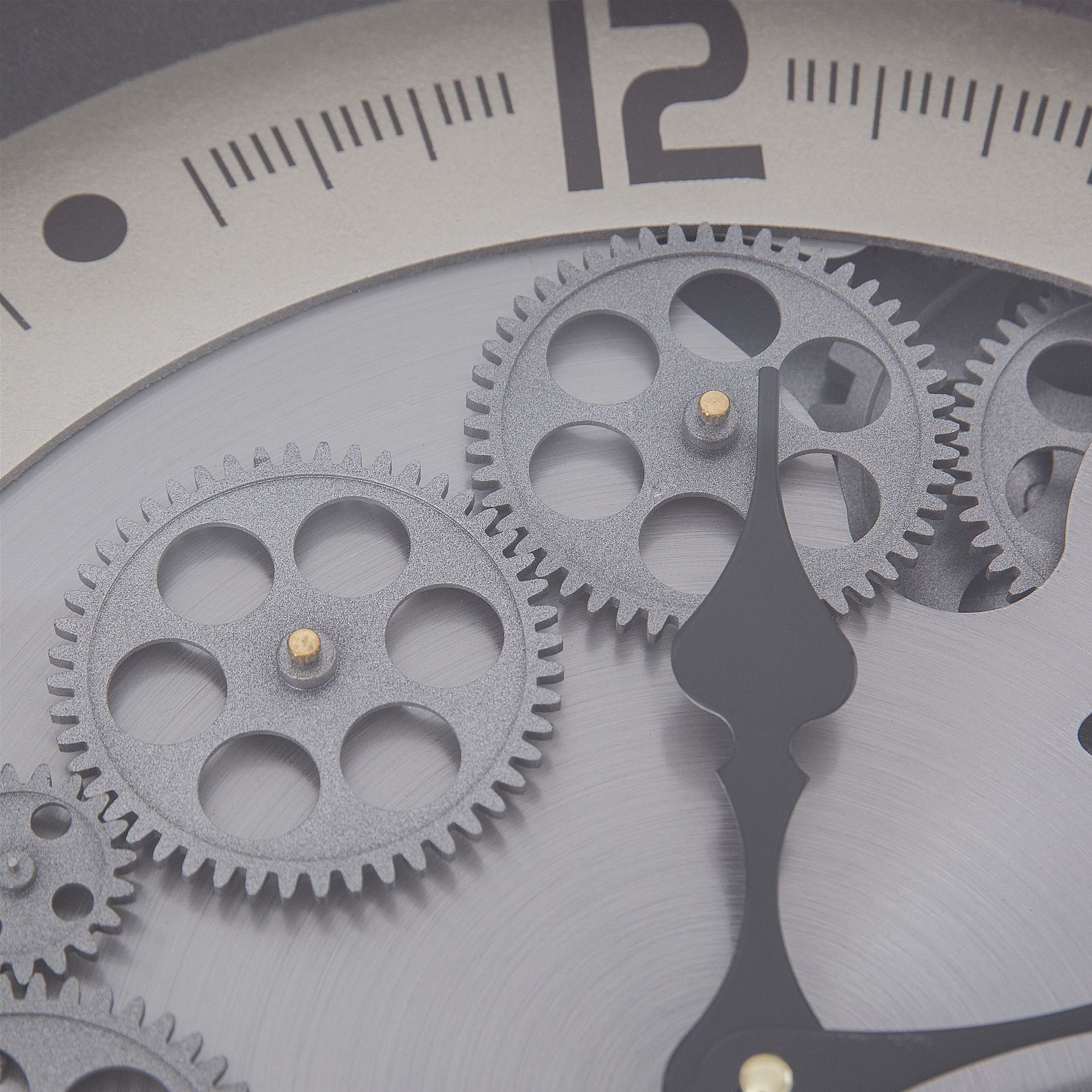 复古美式创意齿轮时钟店铺酒吧客厅欧式个性装饰铁艺挂钟挂钟