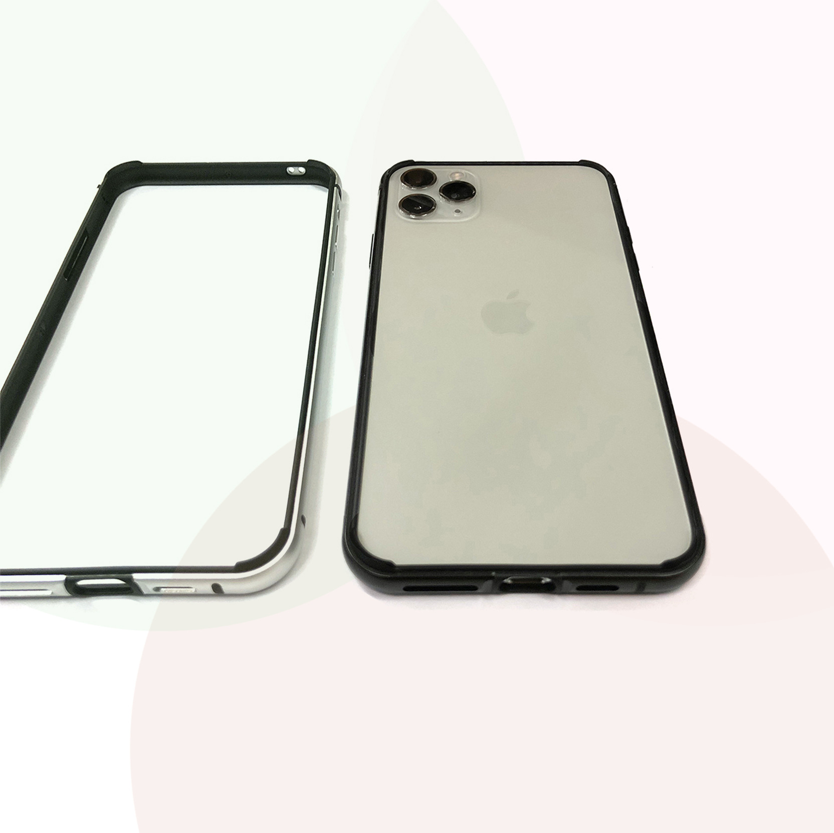 适用iphonemax金属边框 iphonex边框 苹果8金属边框硅胶防摔边框