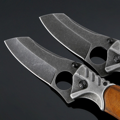 高硬度折叠刀野营战术户外刀具多功能求生野外生存刀猎刀