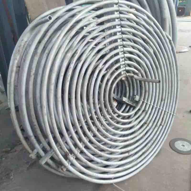 厂家定制蚊香盘管 淄博盘管 利沣化工盘管 反应釜 化工配件