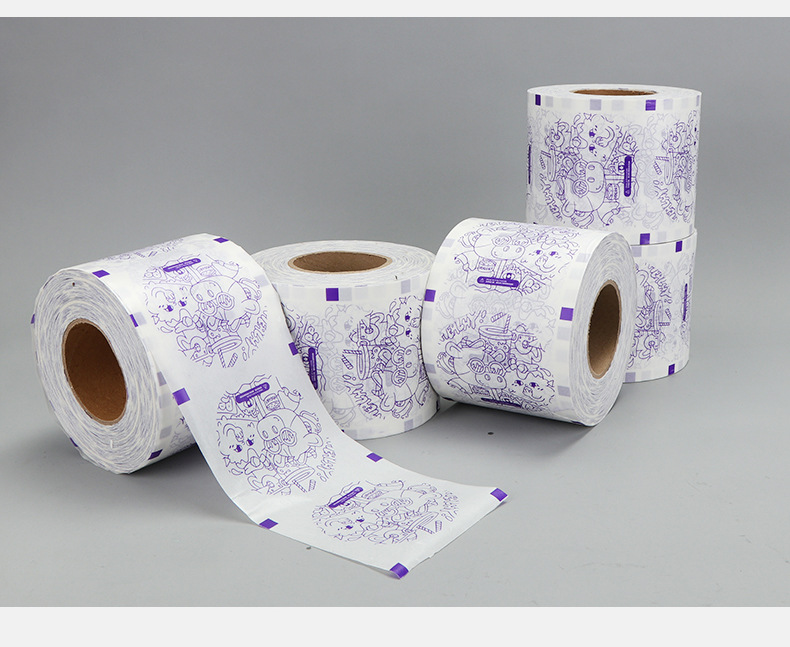 厂家定制bopp热封膜 奶茶糖果食品封口膜卷膜 食品热封膜opp