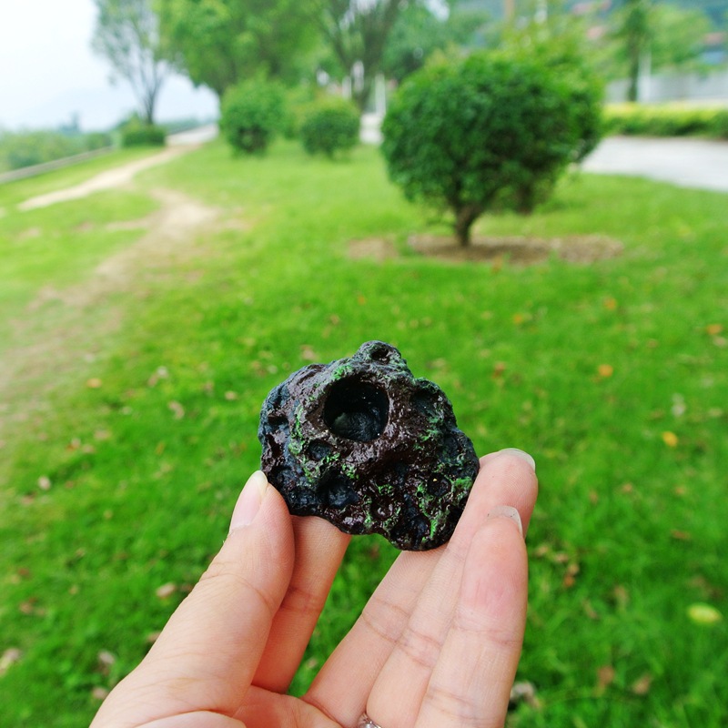 小小石头 树脂工艺品厂龟 别墅装饰 花园摆设 仿石头 园林景观