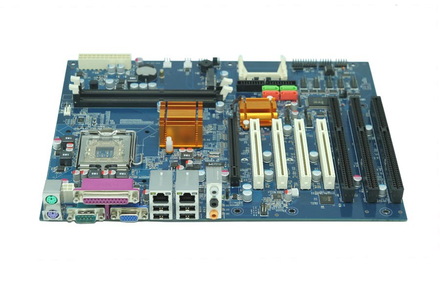 全新g41工业主板775针带3个isa插槽4个pci双网卡ddr3替代g31 945