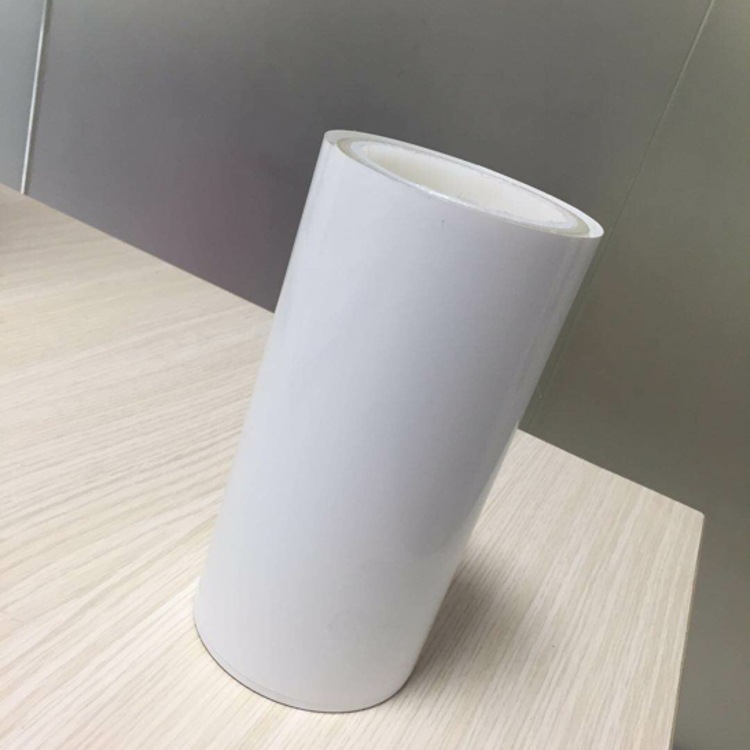 供应乳白色pet薄膜白色pet哑白色半透原膜厚度可定制可印刷不透光