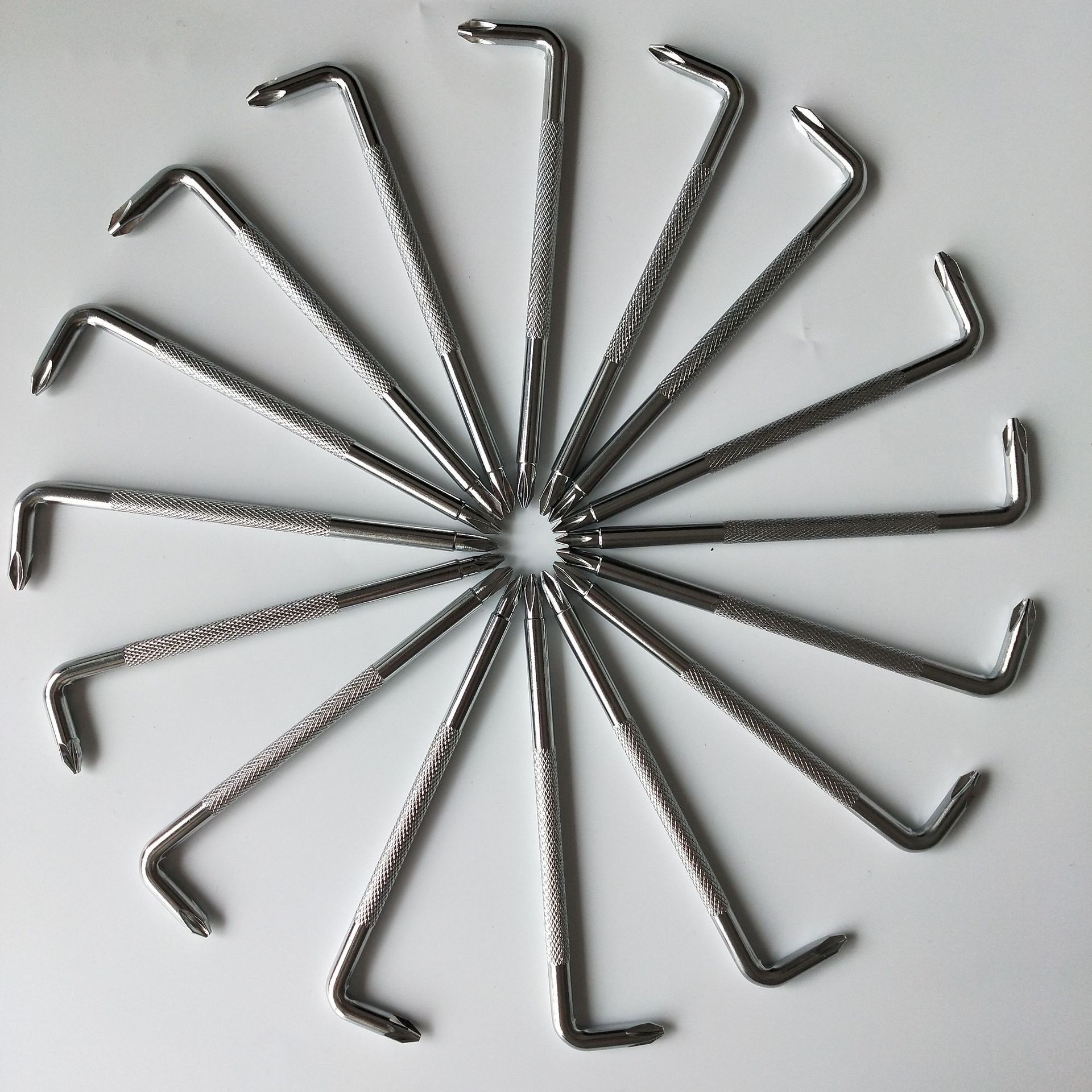 l型螺丝刀刀杆 两用螺丝刀家用便携螺丝刀套装定制