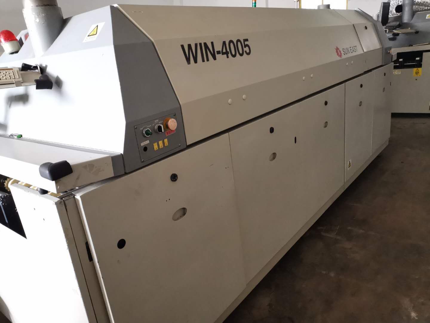 日东上下热风五温区二手回流焊win4005回流焊炉长3.6米