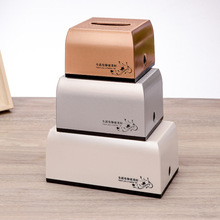 经典皮纹抽纸盒 家用卫生间客厅茶几餐巾纸抽盒创意卷纸盒收纳盒