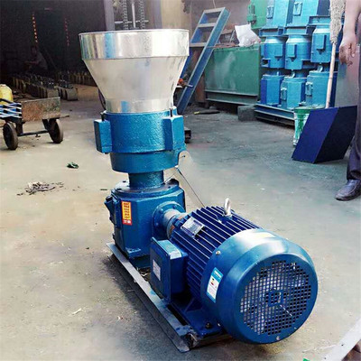 210型双轴平模饲料颗粒机 宠物饲料颗粒机 五谷杂粮饲料制粒机