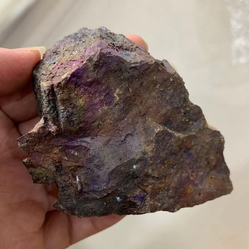 紫铜矿矿物晶体 奇石原石工艺品礼品 收藏观赏石