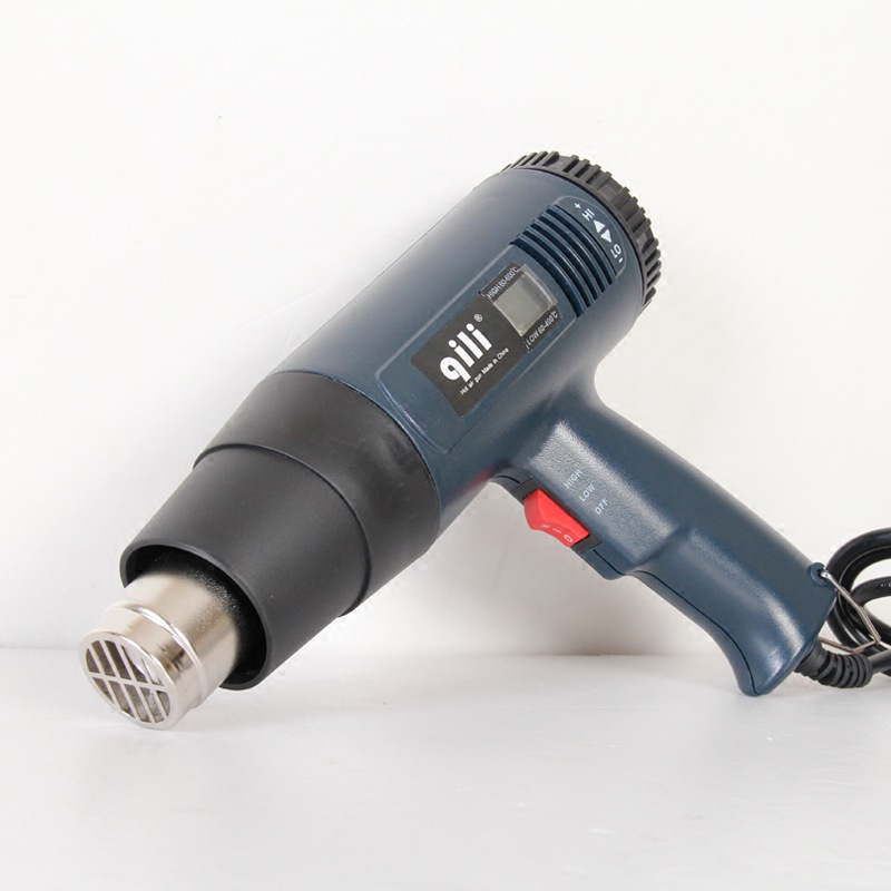 烤枪热风枪汽车贴膜热吹风枪数显手持数显烘枪焊枪无极调温