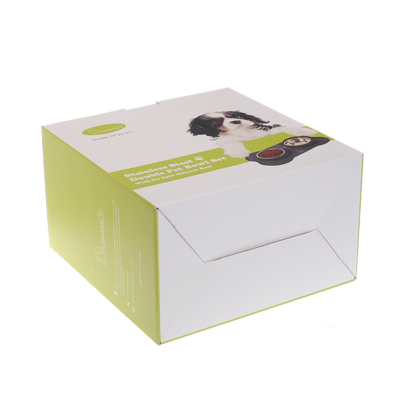 宠物用品白卡纸彩盒 宠物零食 包装纸盒免费设计可印logo