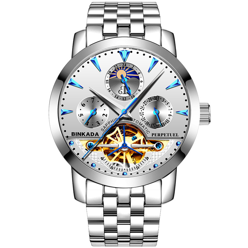 宾卡达男士手表 机械表全自动商务防水批发2020新款男表 watches