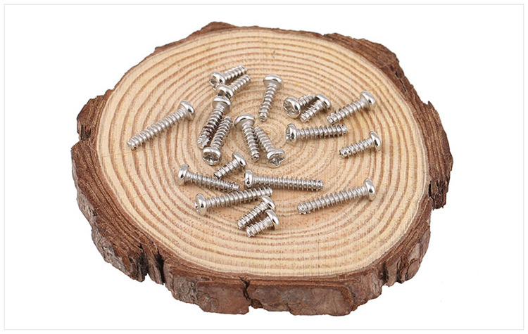 pt 加硬冼尾螺丝 十字圆头割尾螺丝割槽螺丝 开槽开口自攻螺丝