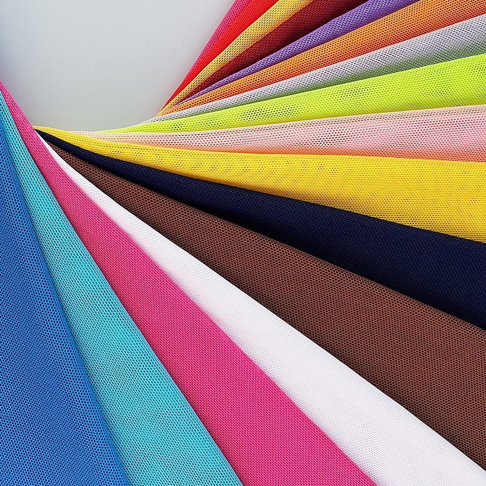 0成交9164米柔软弹力钉珠网布 现货粉紫色弹力内衣打