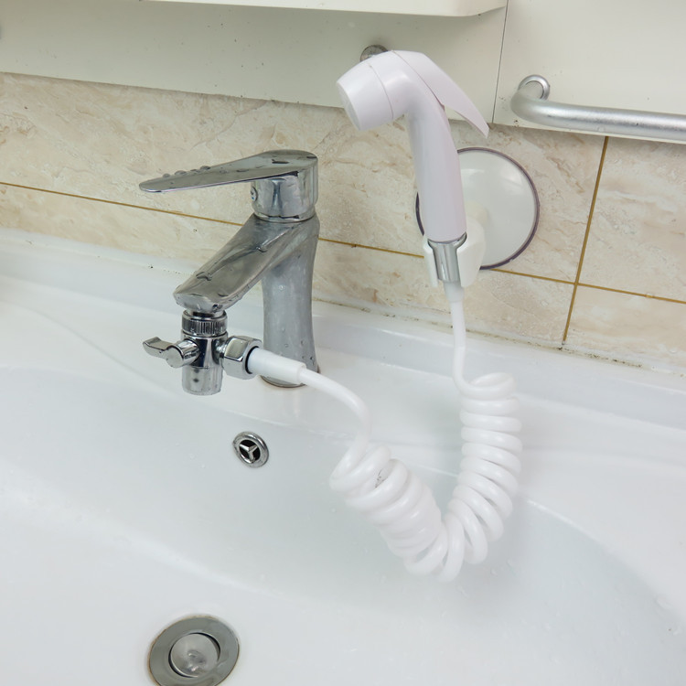 接水龙头卫生间厕所清洗冲洗马桶喷枪套装妇洗器喷枪水龙头冲洗器