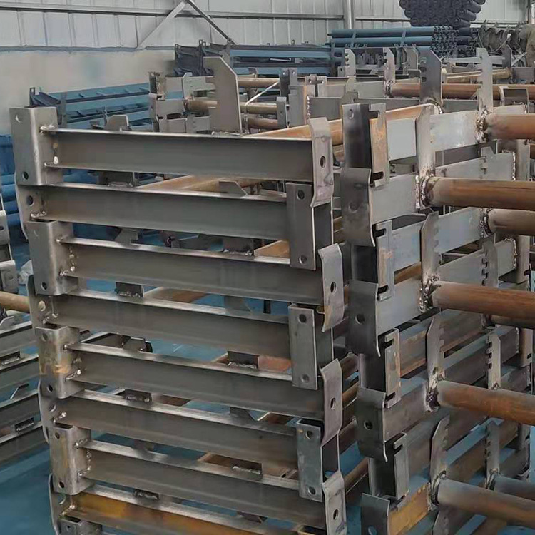 厂家生产 皮带输送机h架 矿用皮带机h架 纵梁输送机配件山东万尊