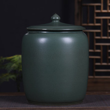30斤50斤景德镇陶瓷米缸油缸水缸家用密封带盖防潮防虫米桶储物罐
