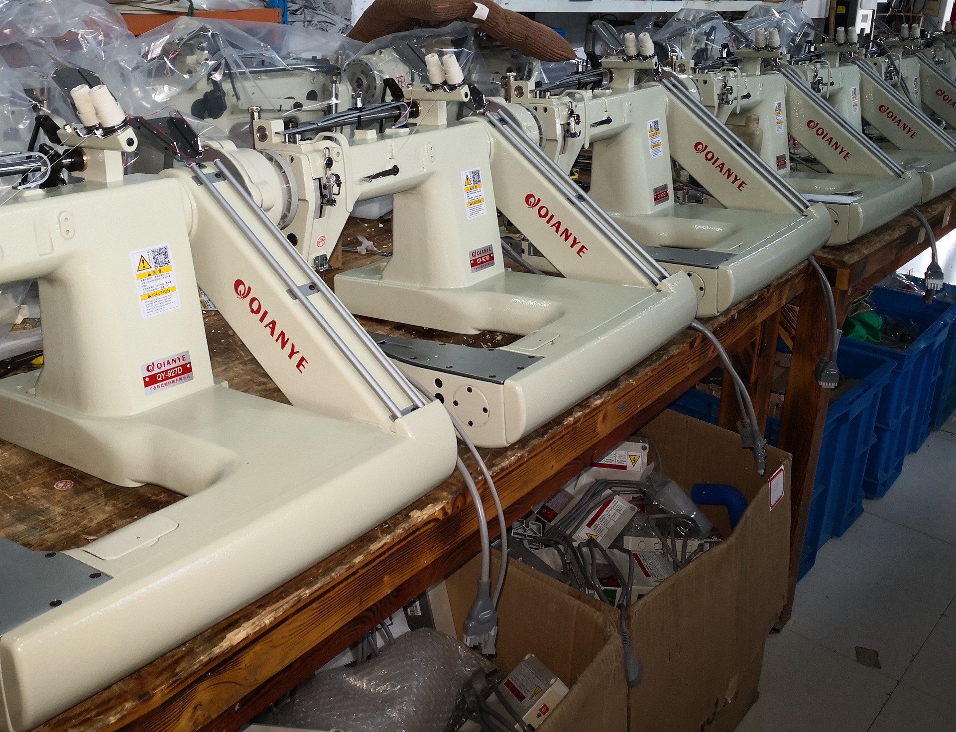 除尘袋埋夹机 过滤袋拼接缝纫机 千业927 928曲臂机 阿里推广直