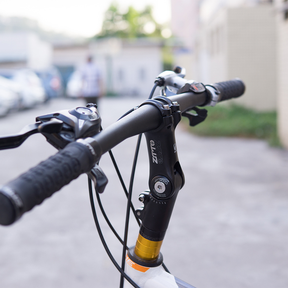 山地车自行车把立增高器28.6*31.8负角度可调节车头立管加高龙头