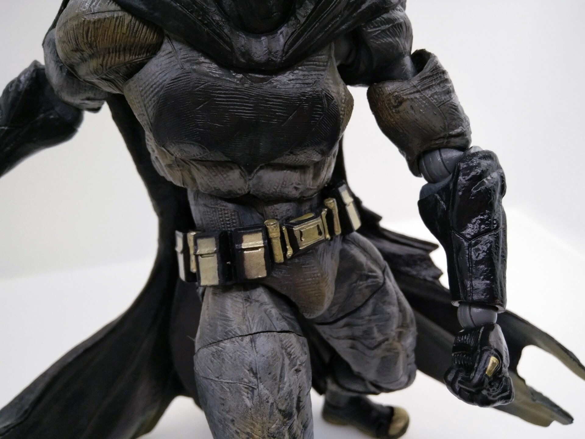 dc正义黎明 play arts改 pa改 重装蝙蝠侠 超可动 盒装手办